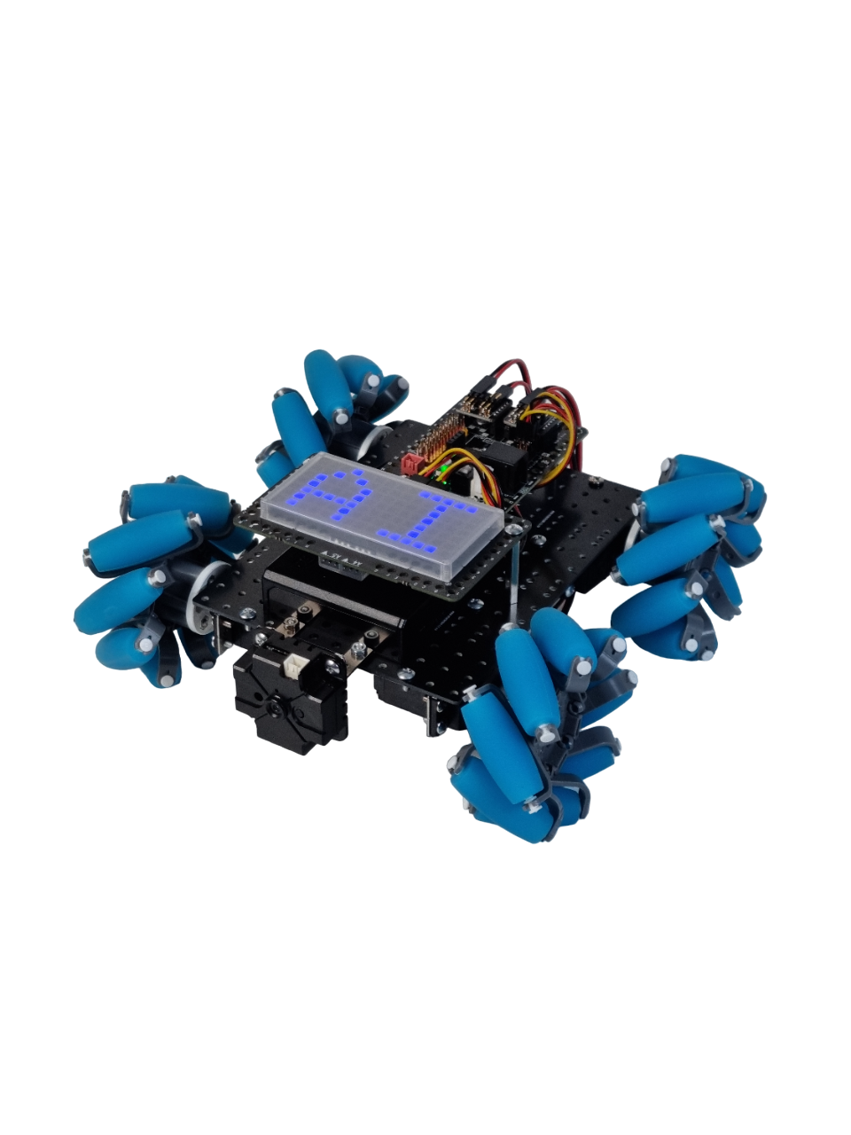 Робототехнический конструктор с колесами всенаправленного движения для изучения для изучения основ схемотехники и организации соревнований DIYGO Mobility