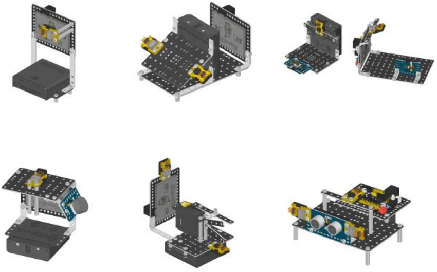 Конструктор для изучения основ схемотехники Robo kit DIYGO (Базовый набор)
