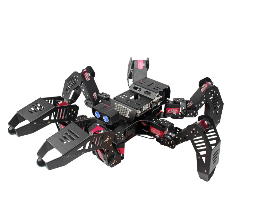 Конструктор для изучения многокомпонентных робототехнических систем Spiderbot. Расширенный комплект