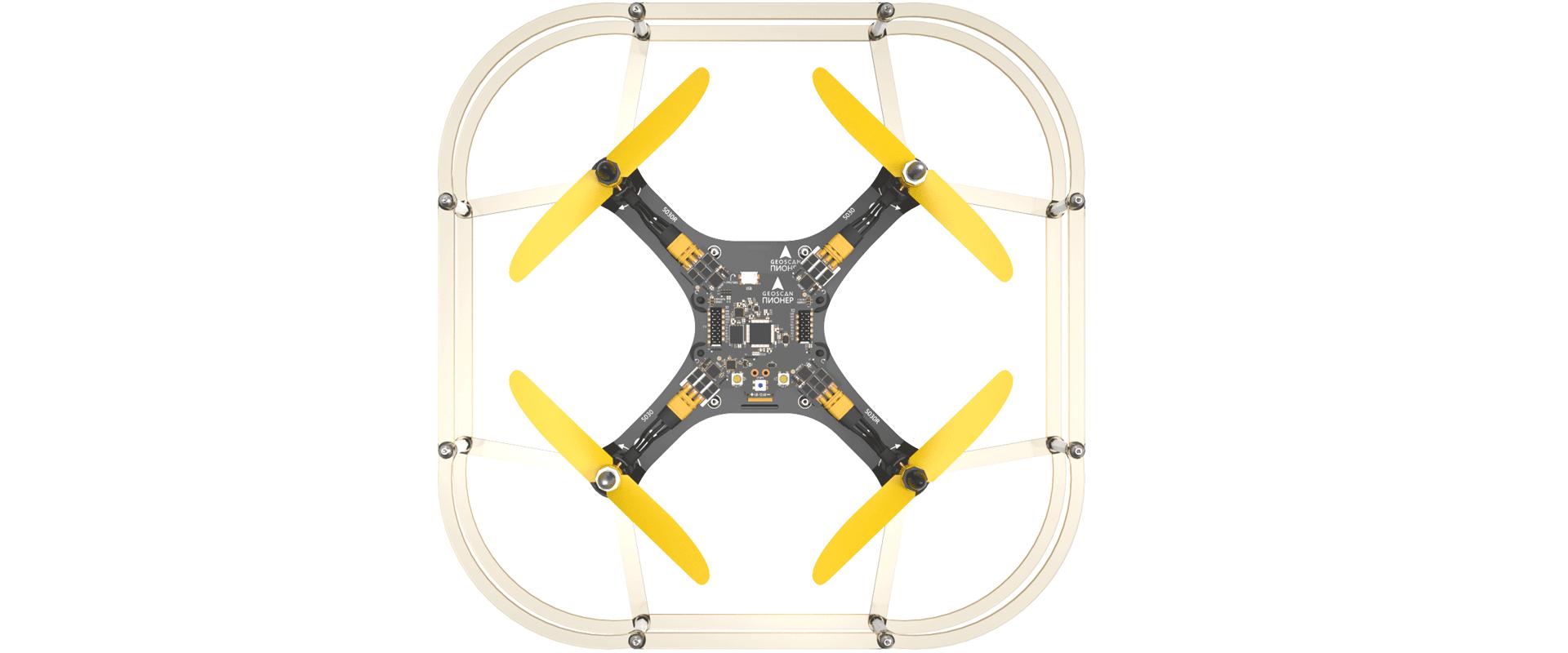 Геоскан Пионер. Комплект для сборки (образовательное БВС мультироторного типа с МВМ до 1 кг)